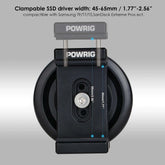 "Magnetic SSD driver mount for laptop, iPad, iMac, workstation"